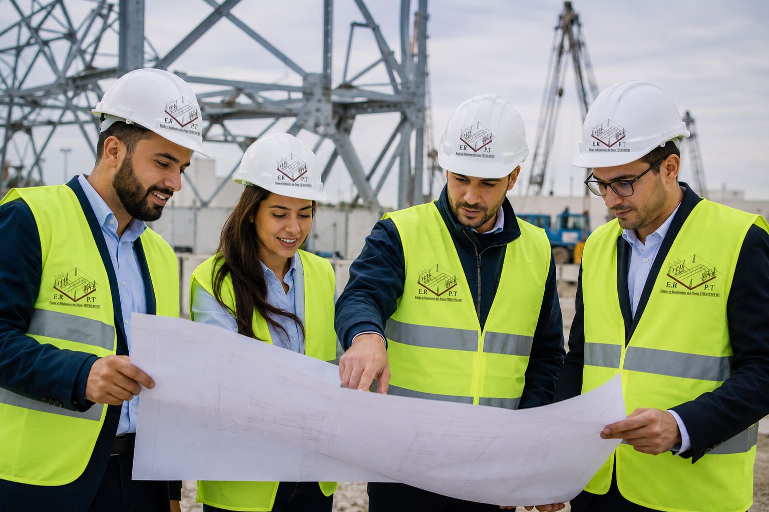 Équipe ERPT sur chantier
